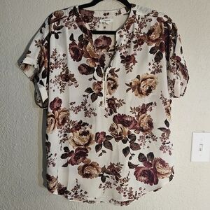 Maurices floral blouse